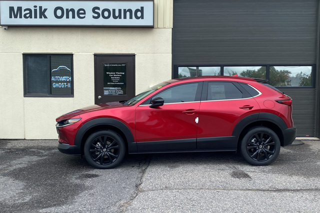 2024 Mazda CX-30 with luxury automotive window tint in North Bay